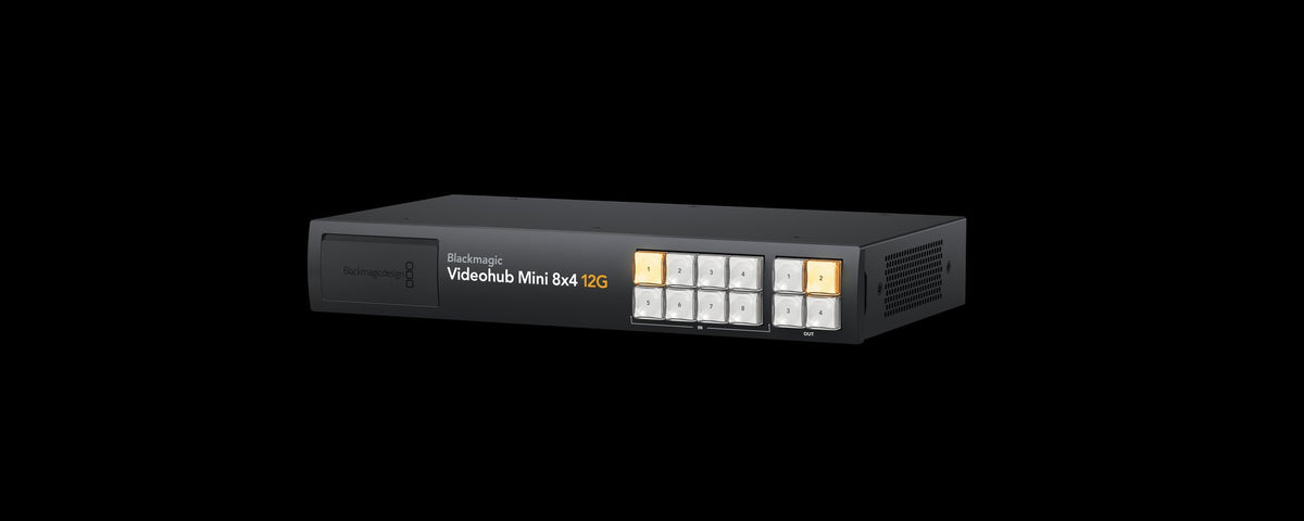 Blackmagic Videohub Mini 8x4 12G