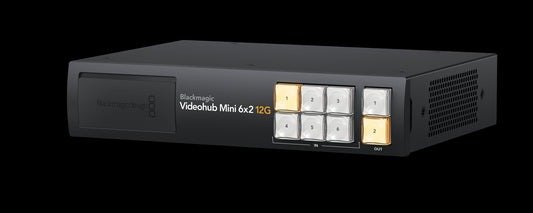 Blackmagic Videohub Mini 6x2 12G