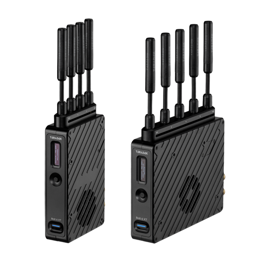 Teradek Bolt 6 XT Max 12G TX/RX Deluxe Set...